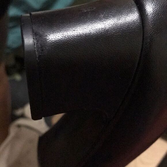 Naturalizer brand preloved pre owned good condition black heeled dress shoes - Picture 2 of 9